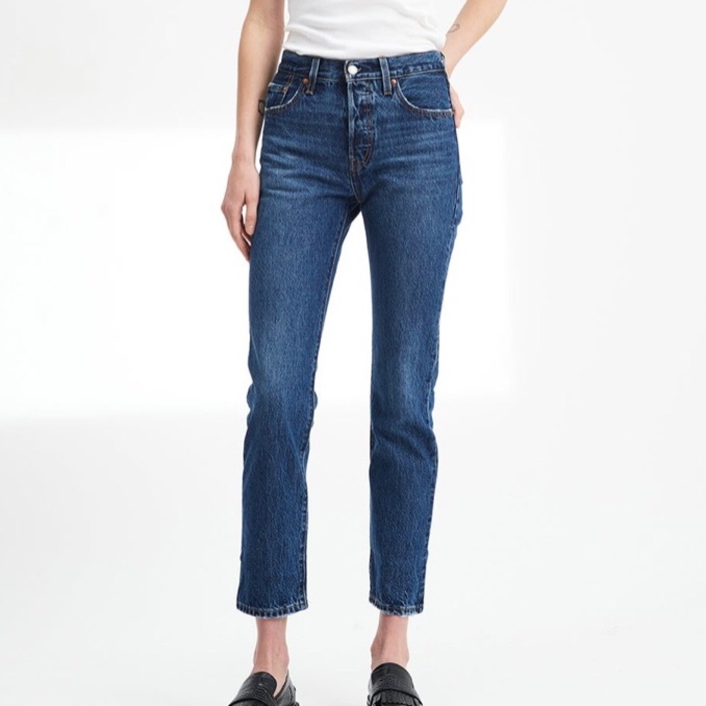 Levi’s 501 Jeans in Troy Horse (dark wash)